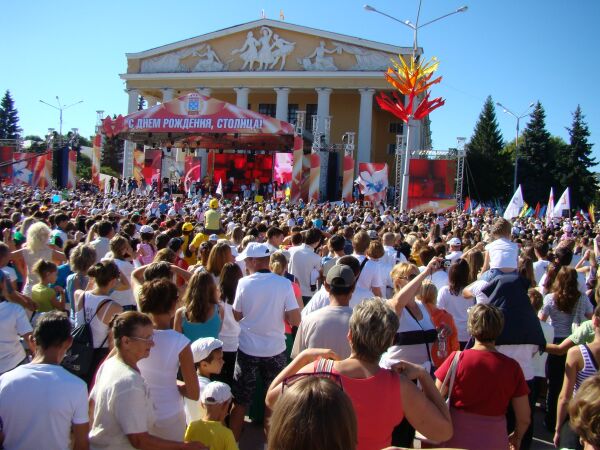 Зарядка со звездой, Чебоксары 18 августа 2013 г.