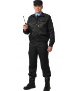 Костюм "СИРИУС-ВЫМПЕЛ": куртка, брюки (тк. смесовая) черный