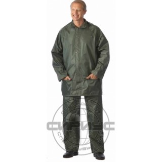 Костюм "ЛИВЕНЬ" нейлоновый: куртка, брюки зелёный