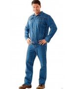 Костюм рабочий джинсовый: куртка, брюки синий
