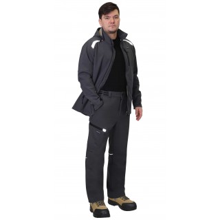 Костюм "СИРИУС-Спейс" куртка, брюки, софтшелл т.серый