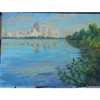 Дубров А.П."USA. The lake on Manhattane".2012